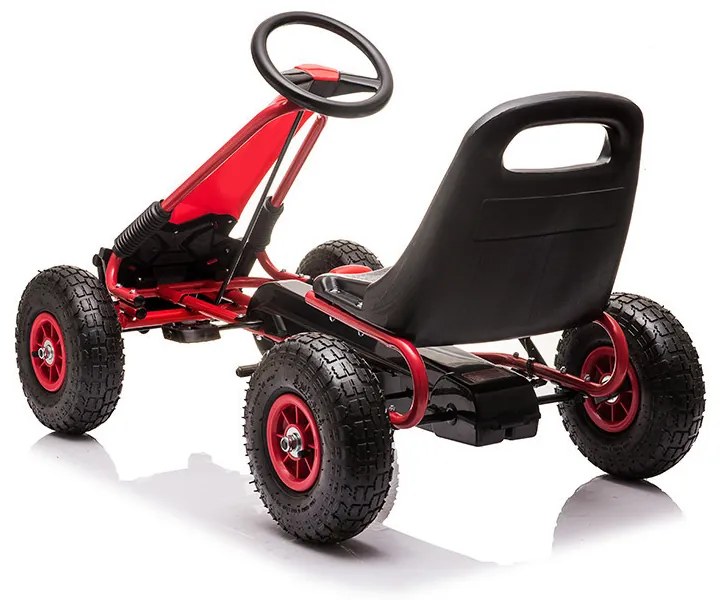 Pedálos gokart piros