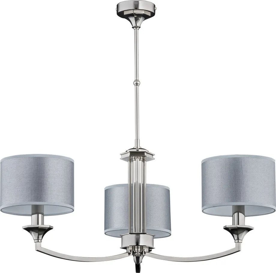 KUTEK DEC-ZW-3-BN-A DECOR Modern Csillár E14 IP20