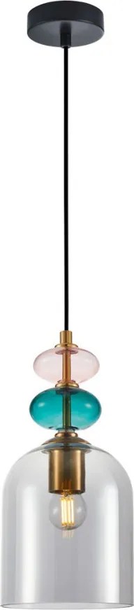 ITALUX PND-30263-1BBROSG BUSCO Egyágú Függesztett Lámpa Fém E27 IP20