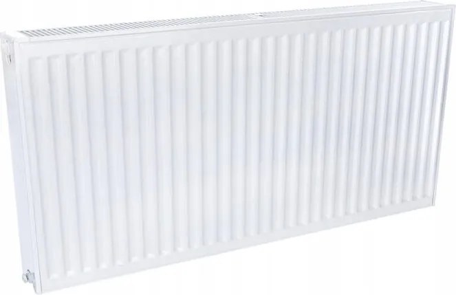 Acél radiátor kétpaneles fehér oldalsó csatlakozás 60x120cm Caradon C 22