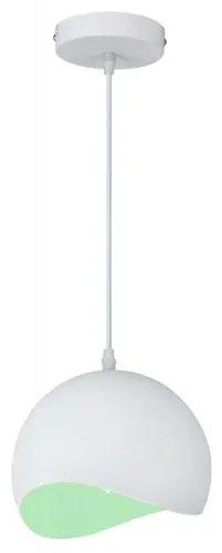 Lámpa Mennyezetilámpa MAVIA , 0917,AC220-240V,50/60Hz,1*E27, IP20, Diameter 20 CM,egy, fehér/zöld