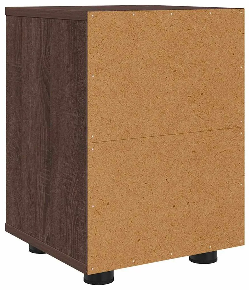 Éjjeliszekrények 2 pcs Barna Tölgy 30,5 x 30 x 43 cm Faanyag