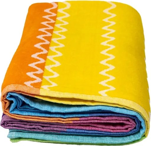 PANTELLERIA Strandtörölköző szivárvány 165x90cm