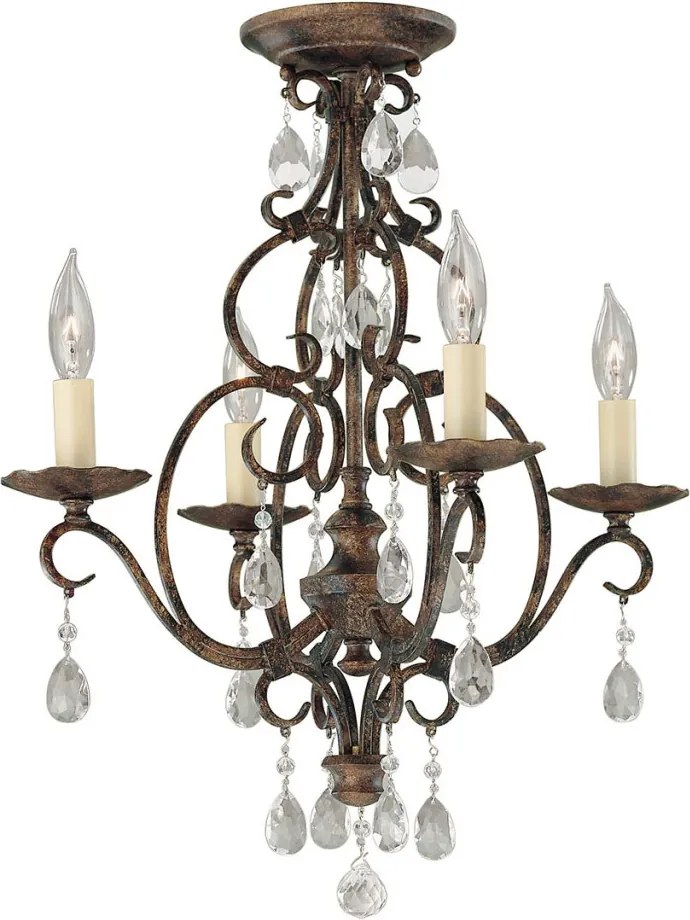 ELSTEAD FE-CHATEAU4 CHATEAU Provence Csillár Barna E14 IP20