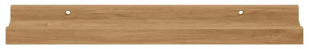 Falpolc polcokkal tárolóval 4 pcs Barna 40 x 9 x 3 cm Faanyag