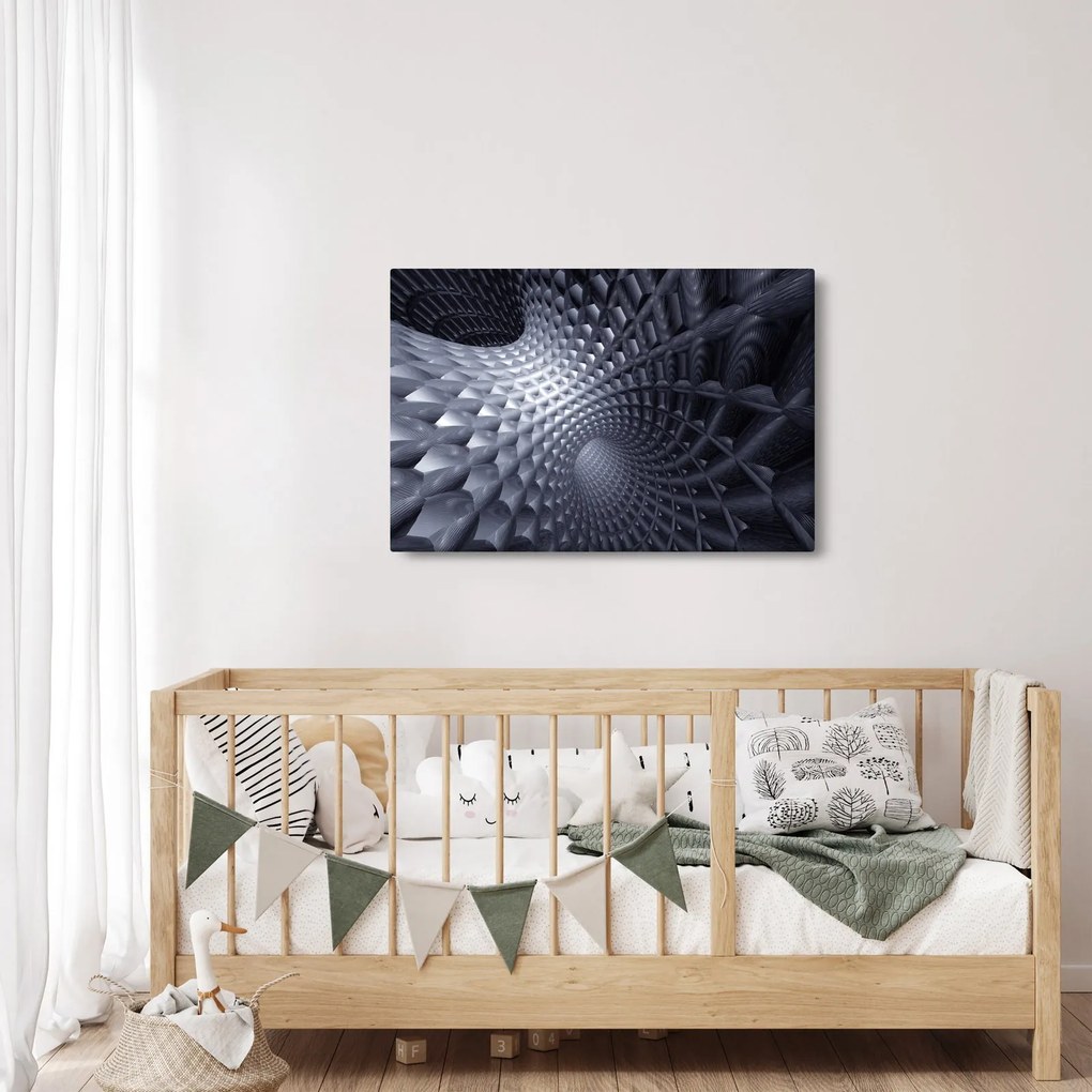 Kép - Absztrakció 3D (90x60 cm)