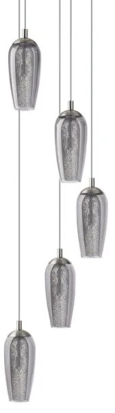 Eglo 96345 - LED csillár FARSALA kábelen 5xG9/2,5W/230V