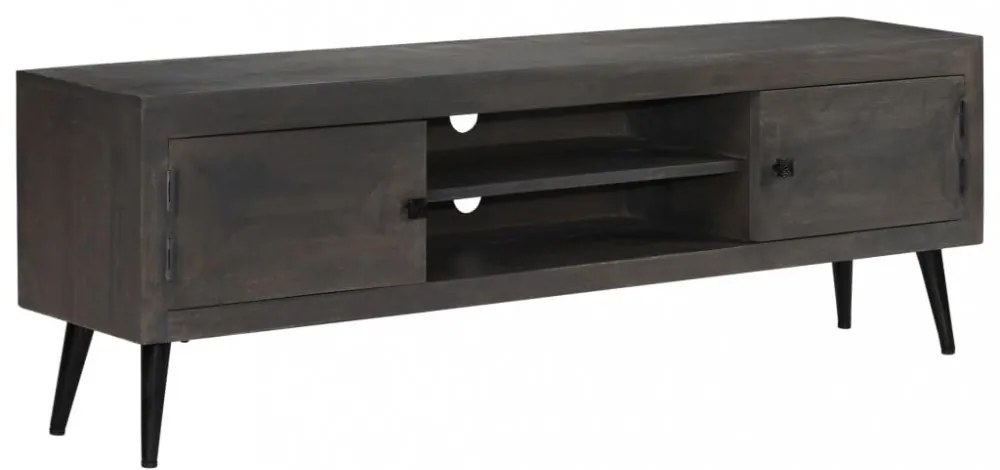 tömör mangófa TV-szekrény 140 x 30 x 45 cm