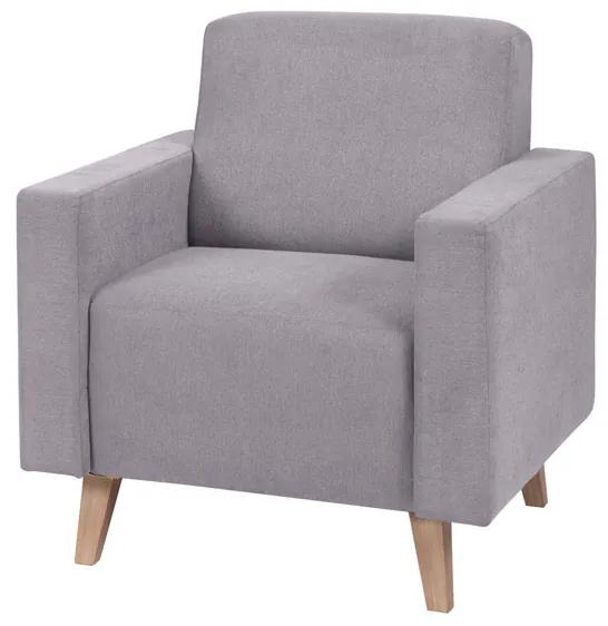 DIVEDO kárpitozott fotel, 75x80x75 cm, moric 06