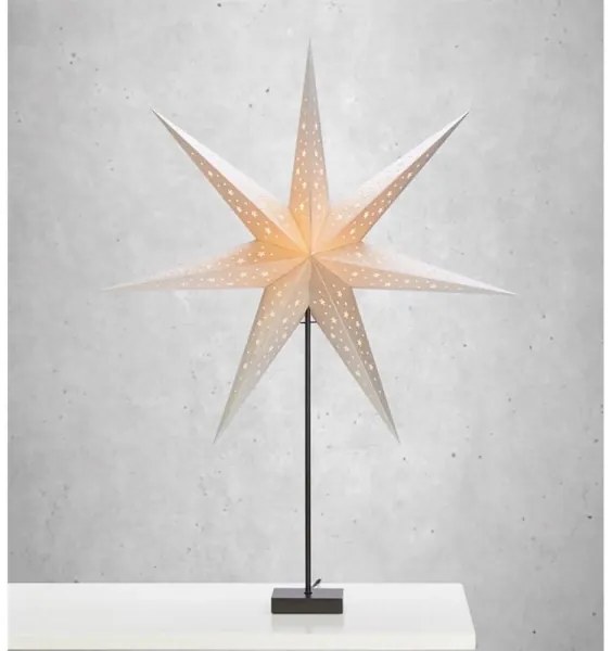 Markslöjd 704453 - Karácsonyi dekoráció SOLVALLA 1xE14/25W/230V ezüst 1m