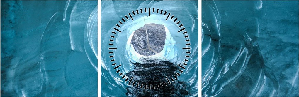 Kép - Glacier (órával) (90x30 cm)