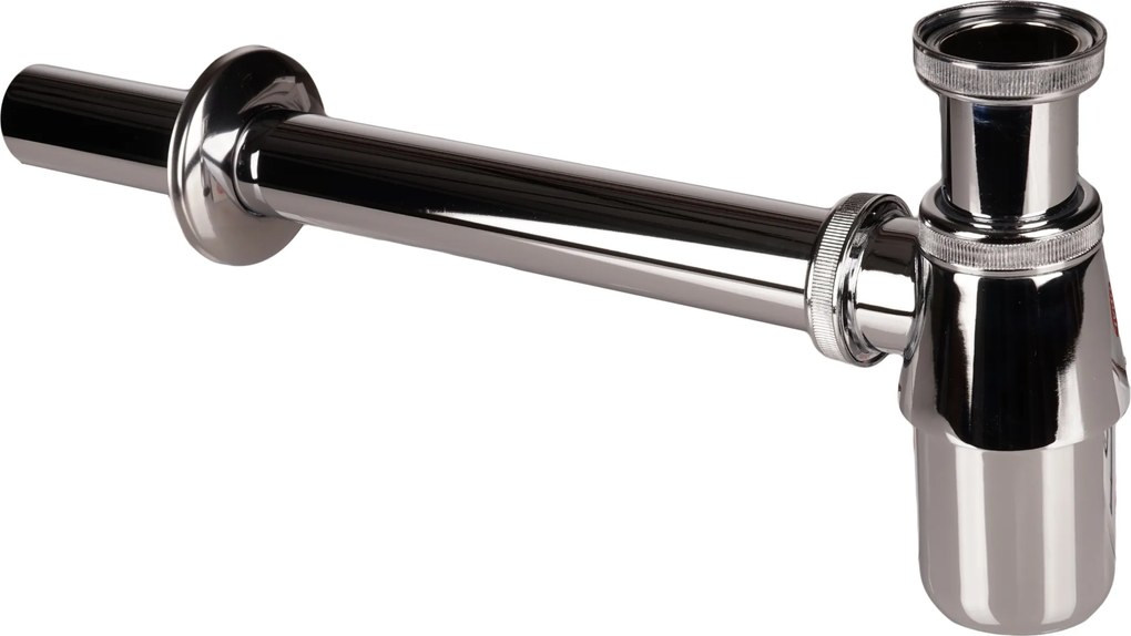 Palackos Mosdószifon Fém Kerek Króm Dekoratív Jano