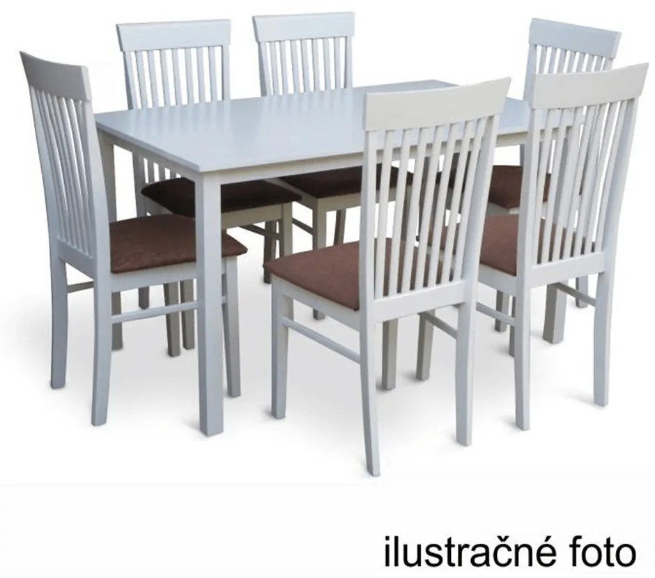 Étkezőasztal 110 cm Astre (fehér). 1015234