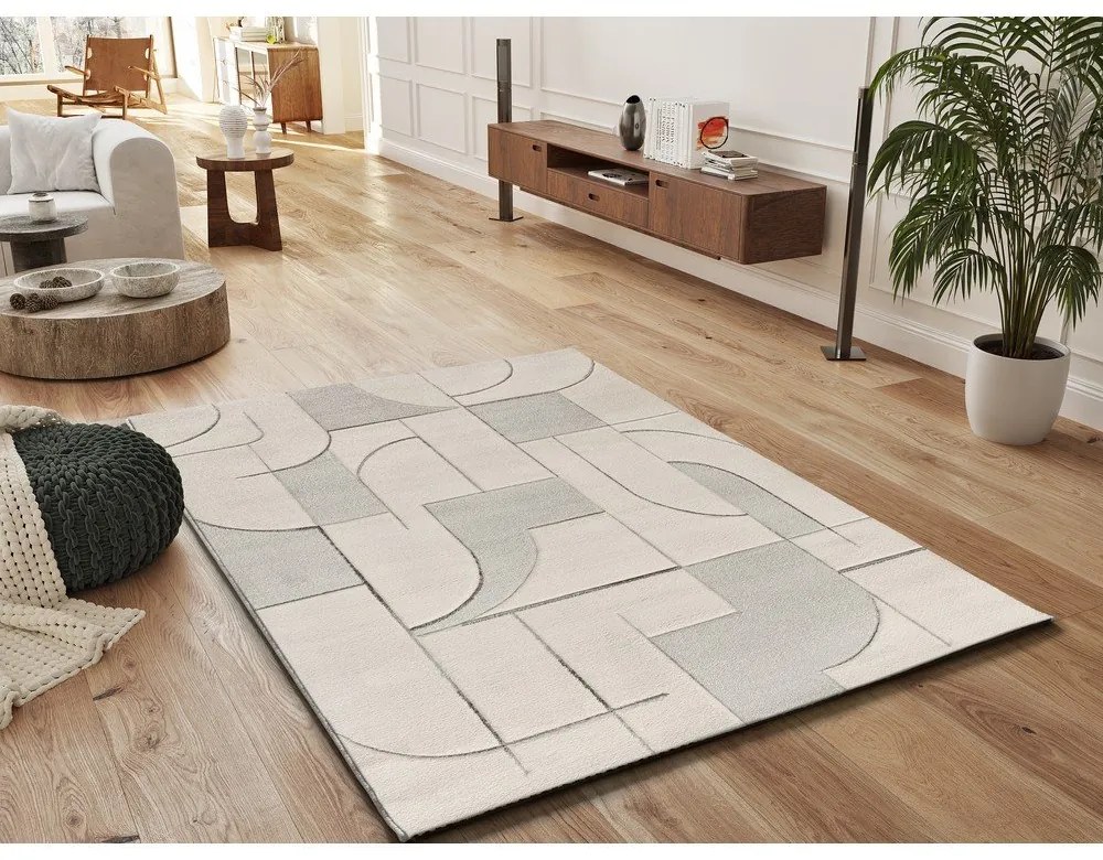 Krémszínű szőnyeg 120x170 cm Lena – Universal