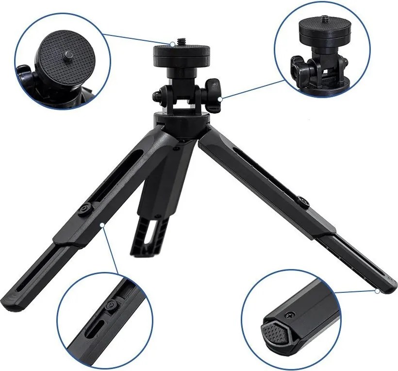 Mini asztali tripod BCG9923