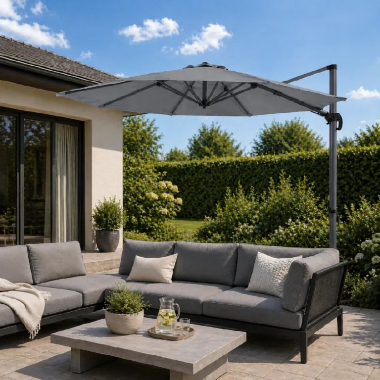 Furnigo Lumin napernyő Ø300 cm - antracit