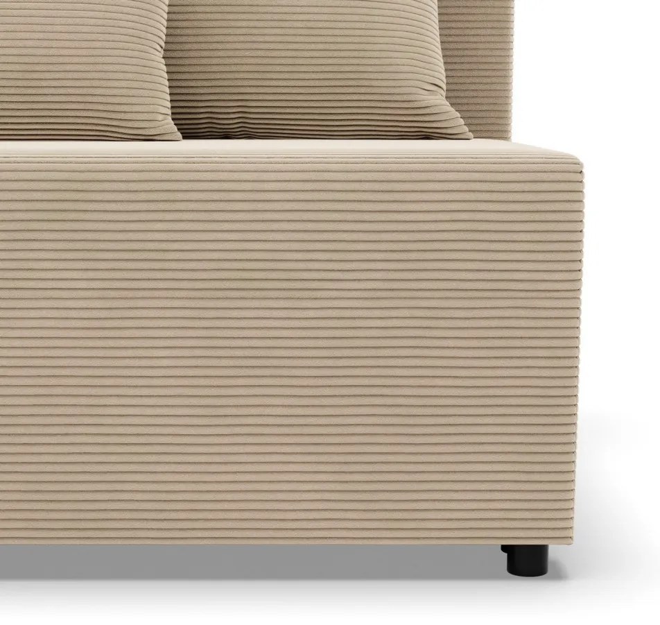 Nobu kanapé, kordbársony, bézs