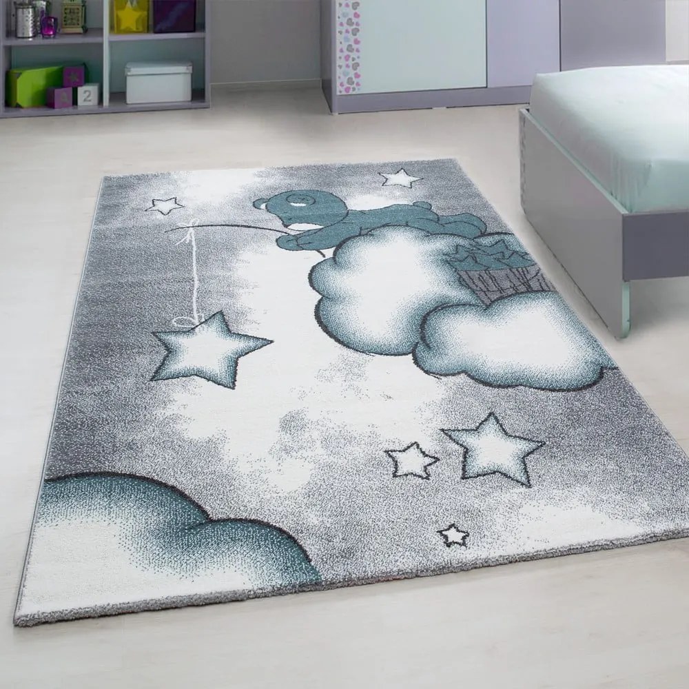 Kék-szürke gyerek szőnyeg 140x200 cm Kids – Ayyildiz Carpets