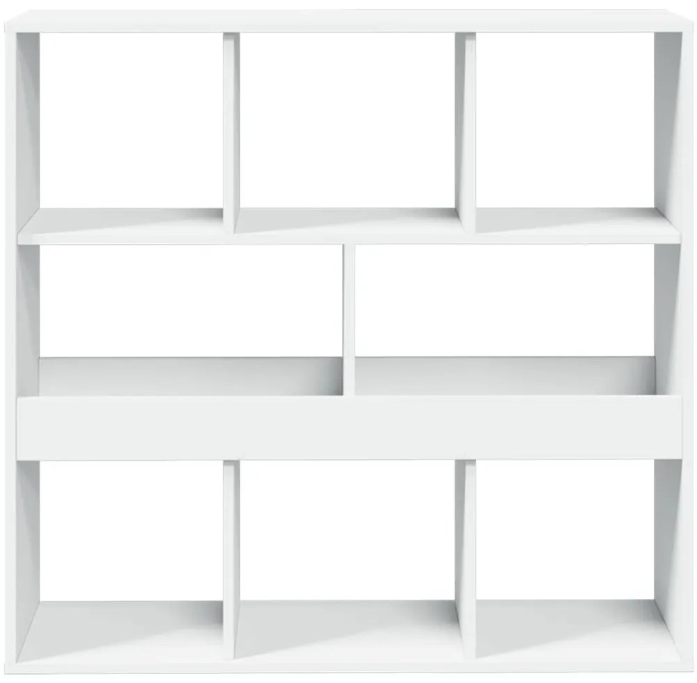 fehér térelválasztó könyvszekrény 100 x 33 x 94,5 cm