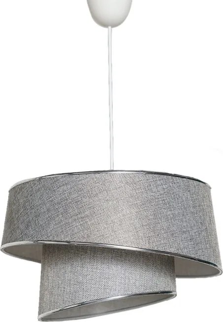 Mennyezeti lámpa Barette világosszürke