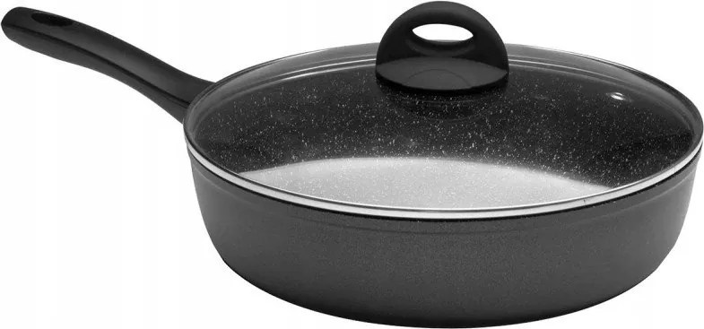 Serpenyő Fedővel Ibili Natura Hagyományos 24 cm Teflon indukciós