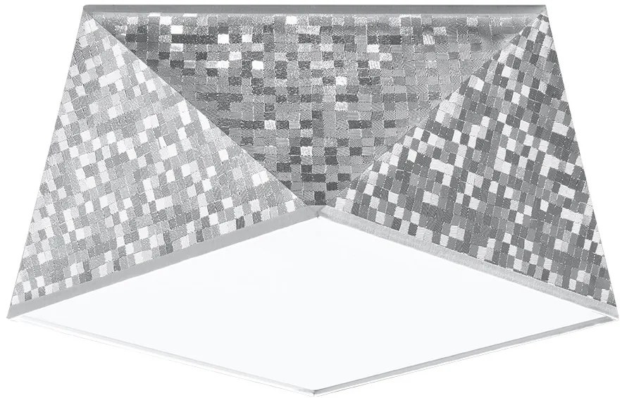 SOLLUX SL-0688 HEXA Modern Mennyezeti Lámpa Ezüst E27 IP20