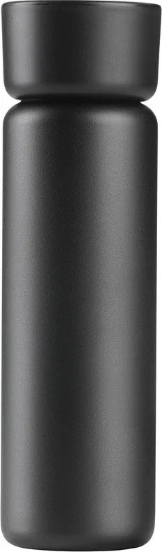 Fekete rozsdamentes acél termobögre 650 ml Singles – Zone