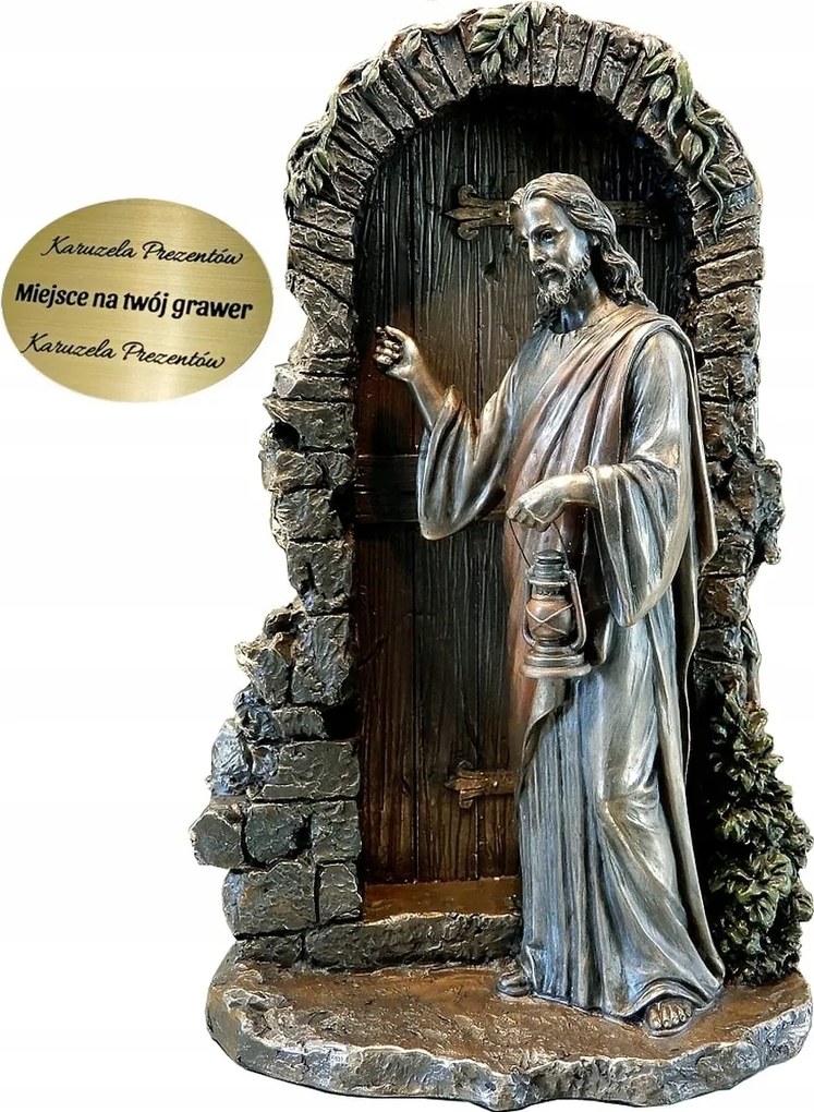 Jézus Kopogtat Az Ajtón Bookend Ajándék Papnak Könyvtámasz v