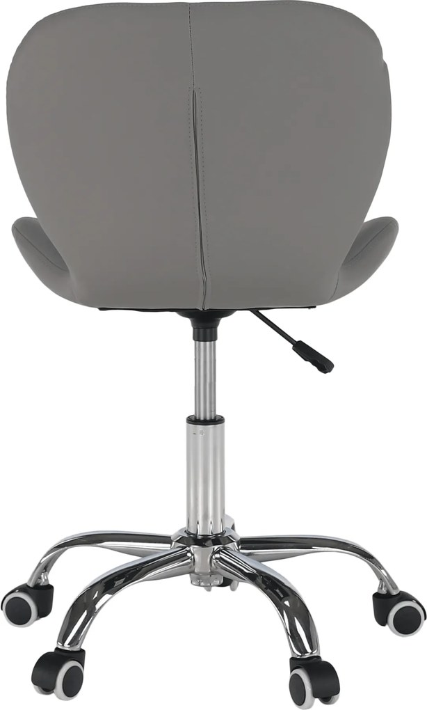 Irodai fotel, szürke/króm, ARGUS NEW