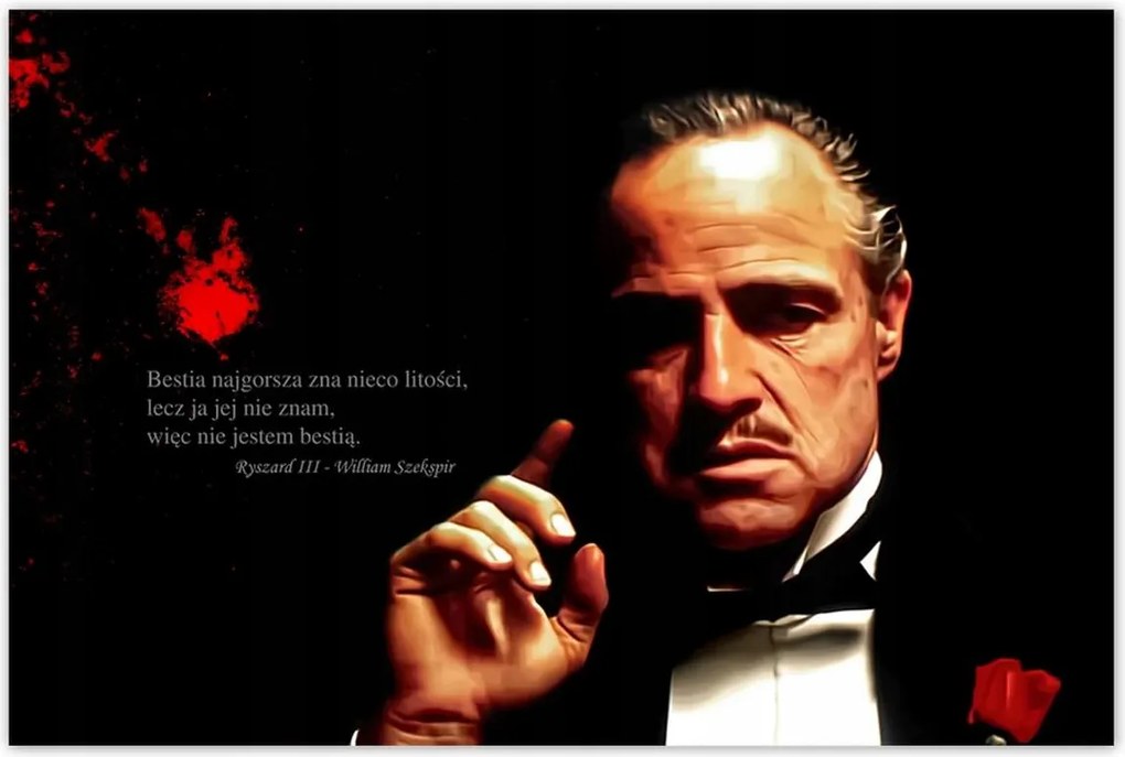 Poszterek 120x80 Idézet Shakespeare-ből A fenevad