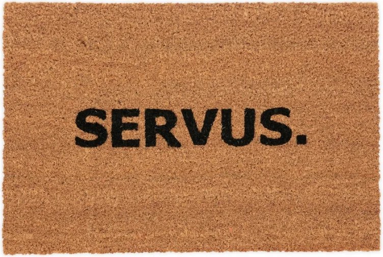 Relaxdays Lábtörlő Servus 1,5 x 60 x 40 cm