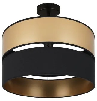 Brilagi - Felületre szerelhető csillár ROYAL 1xE27/15W/230V átm. 40 cm fekete/arany