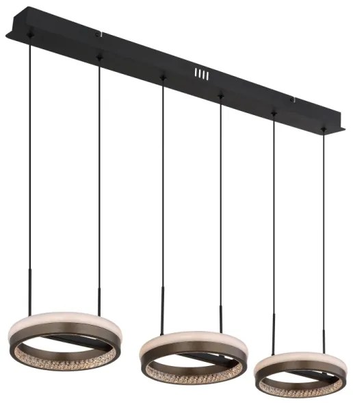 Globo 67179H2 - DELLA kábeles LED csillár LED/40W/230V 3000/4000/6000K