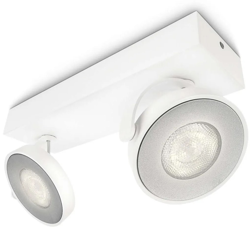 Philips 53172/31/16- LED Dimmelhető lámpa MYLIVING CLOCKWORK 2xLED/4,5W/230V