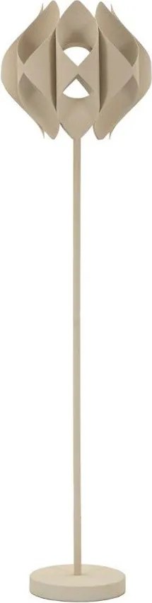 Bézs állólámpa fém búrával (magasság 155 cm) Space – Mauro Ferretti