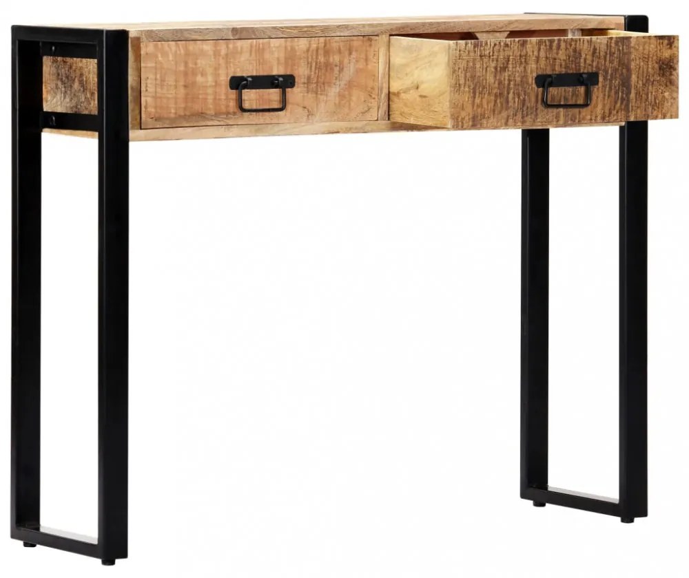 tömör mangófa tálalóasztal 90 x 30 x 75 cm
