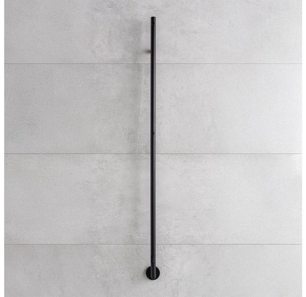 P.M.H. OL1B - Elektromos törölközőszárító OLE 24W/230V 170 cm IP44 fekete