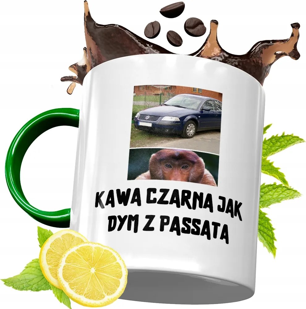 Zöld Vicces Bögre Születésnapi Ajándék fényképes nyomtatással