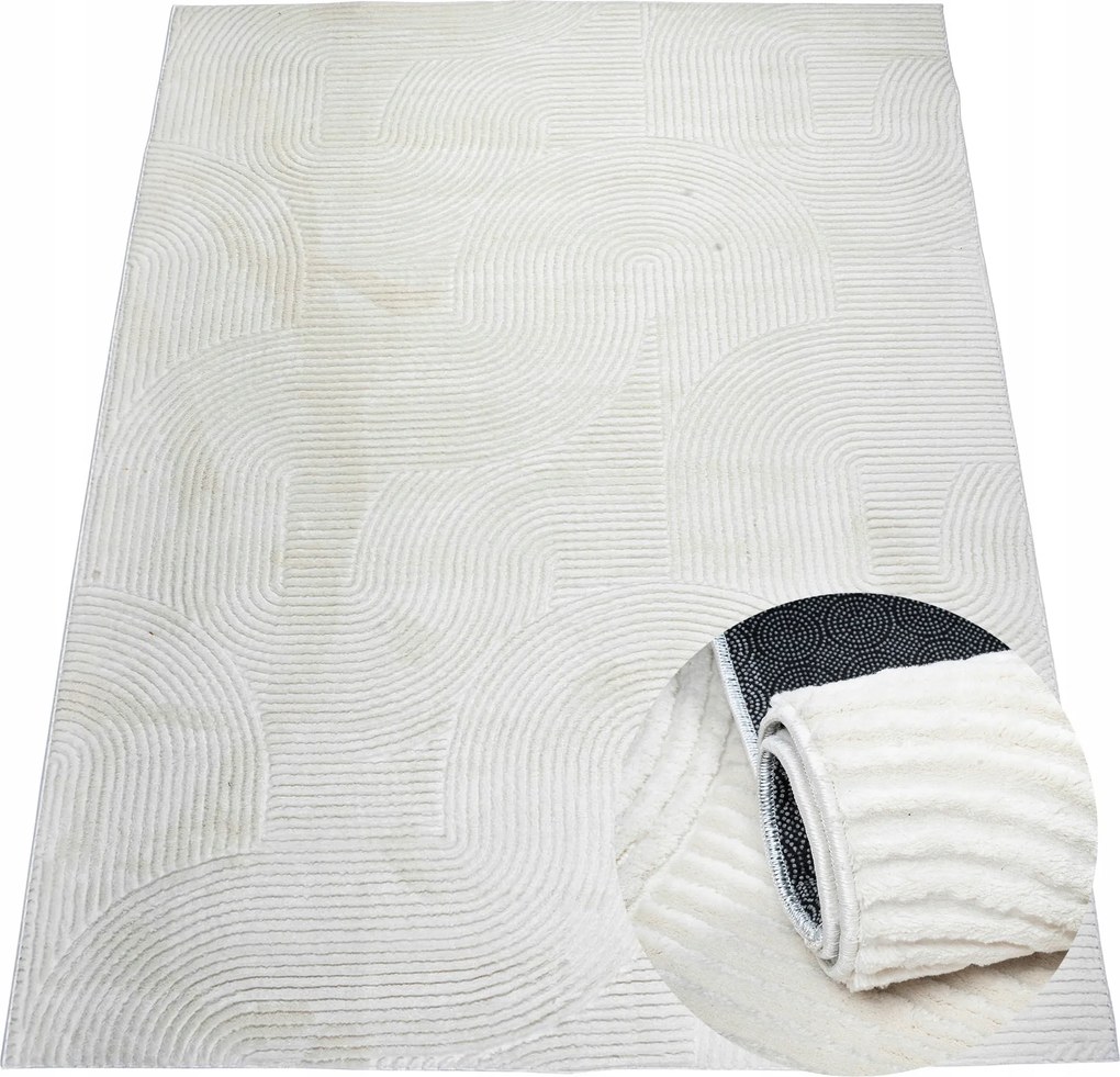 Dekorációs Szőnyeg Hálószoba Nappali 3D Minta 120x170cm