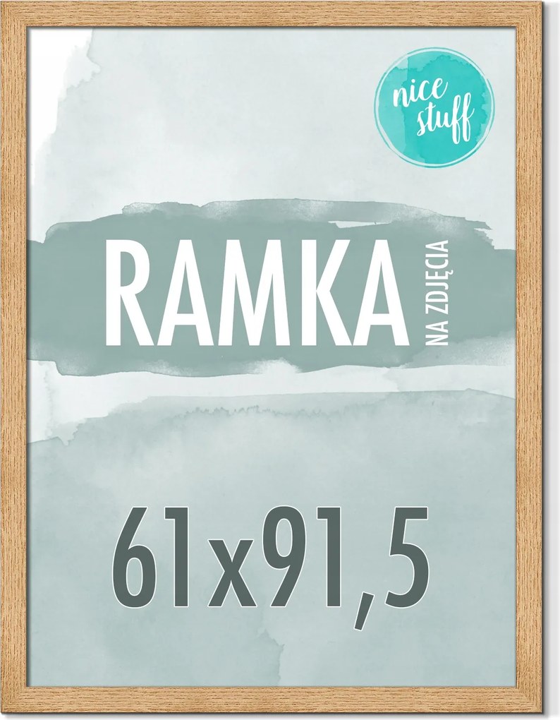 Képkeret 61x91,5 Képkeret Wotan fa képkeret 91,5x61 cm