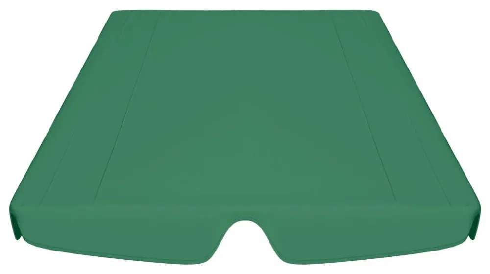 zöld csere ponyva kerti hintaágyhoz 188/168 x 145/110 cm