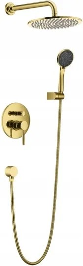 Zuhany Csaptelep Falsík Alatti Esőztető Arany