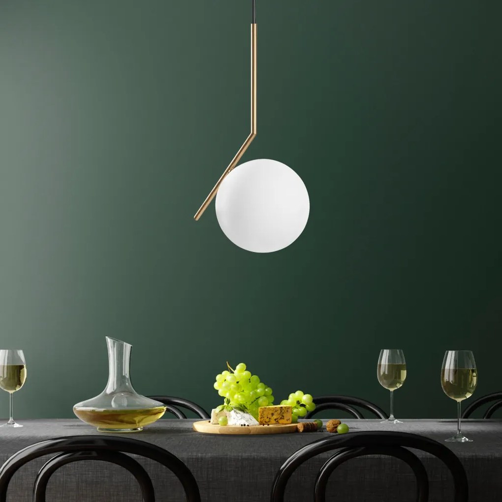 Luminar 14111 arany fém LED függőlámpa