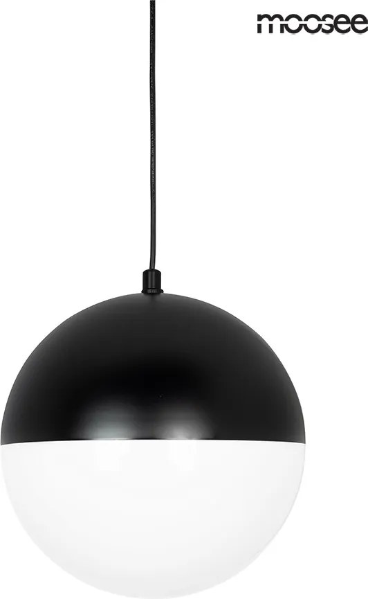 KING HOME MSE010100152 BOWL Modern Függesztett Lámpa Fekete E27 IP20