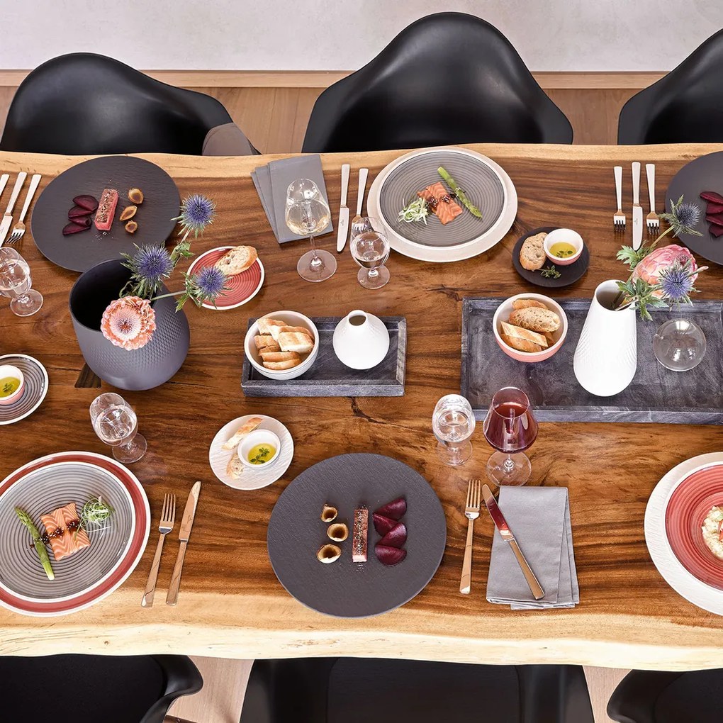 Kenyér vagy vajas tányér, Manufacture Rock blanc kollekció - Villeroy & Boch