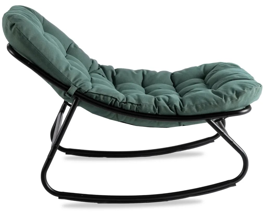 Hintafotel Zöld Párnával. AURORA