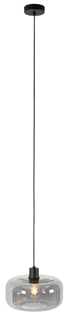 Art Deco lógólámpa fekete füstüveggel - Bizle