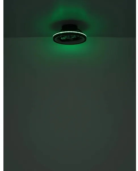 Globo 03665 - LED RGB Dimmelhető mennyezeti ventilátor DEANNE LED/40W/230V + távirányító
