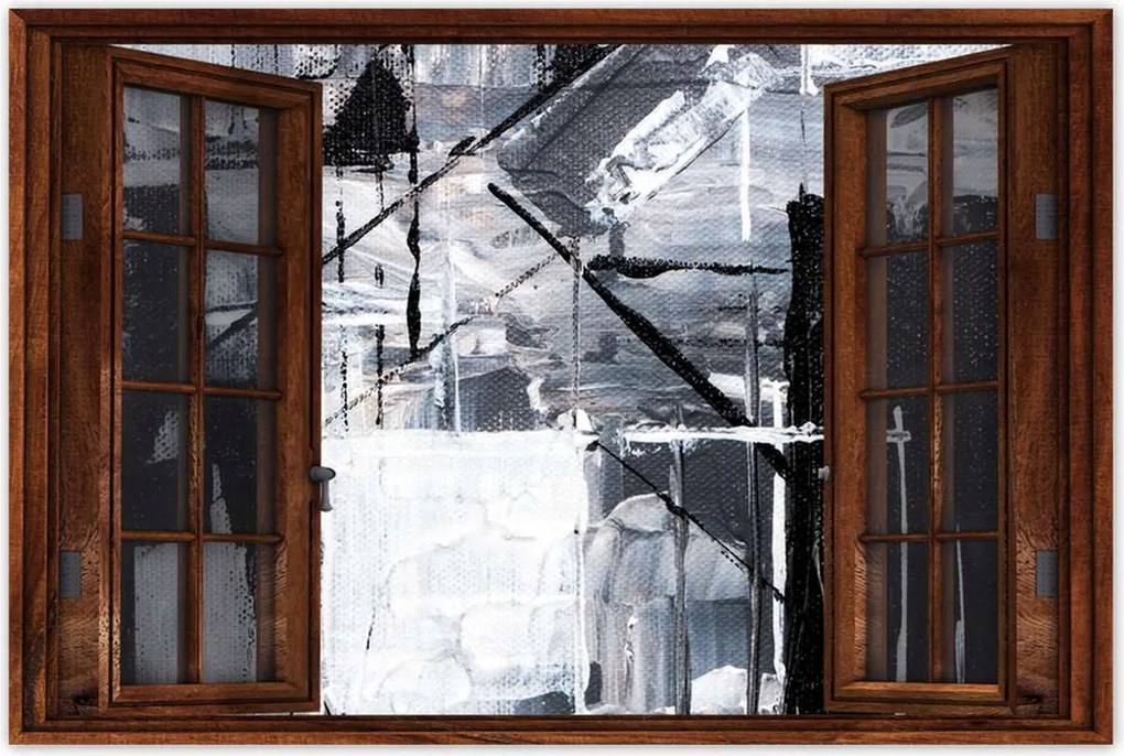 Poszterek 60x40 Absztrakt Holló