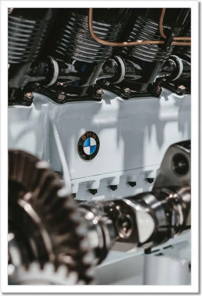 Poszterek keretben 40x60 Bmw motor barkács